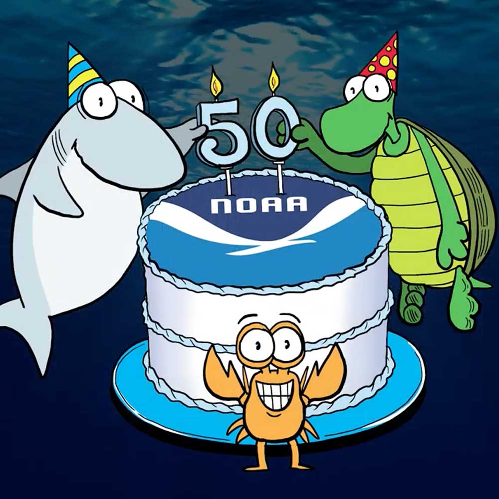 NOAA 50th anniversary